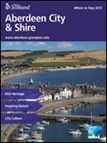 Explore Scotland: Aberdeen City and Shire Where to Stay Guide Brochure