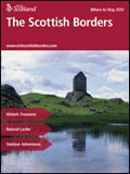 Explore Scotland: The Scottish Borders Where to Stay Guide Brochure