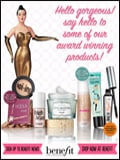 Benefit Cosmetics  eNewsletter