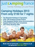 Just Camping France  eNewsletter