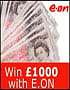 E-On Energy - Save Money and Win eNewsletter