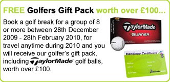 FREE Golfer Gift Pack