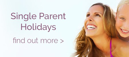 CLICK HERE to find out more about single parent holidays