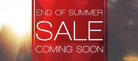 Banner END OF SUMMER SALE!