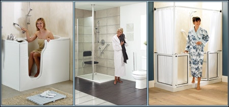 Mobility Plus offers a range of dfferent bathing options